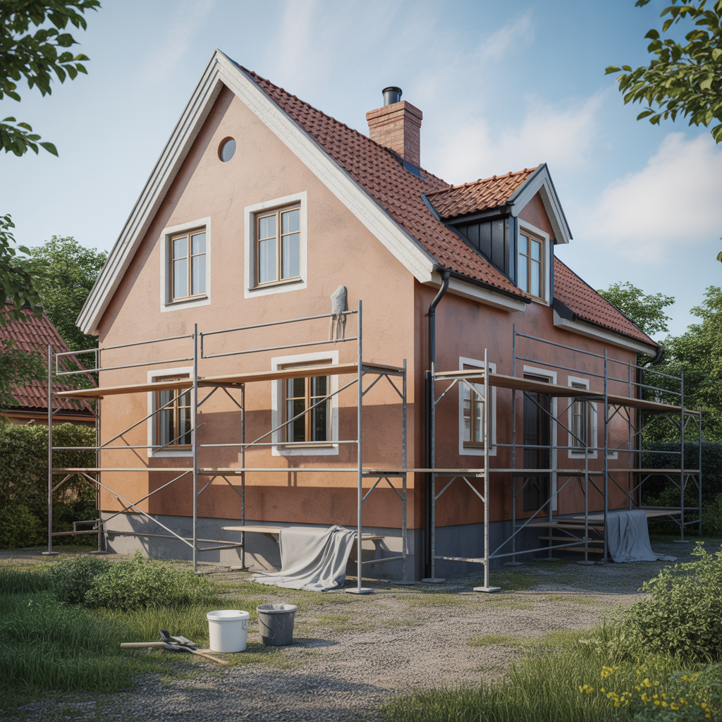 3.Hur du renoverar en putsfasad for okad hallbarhet