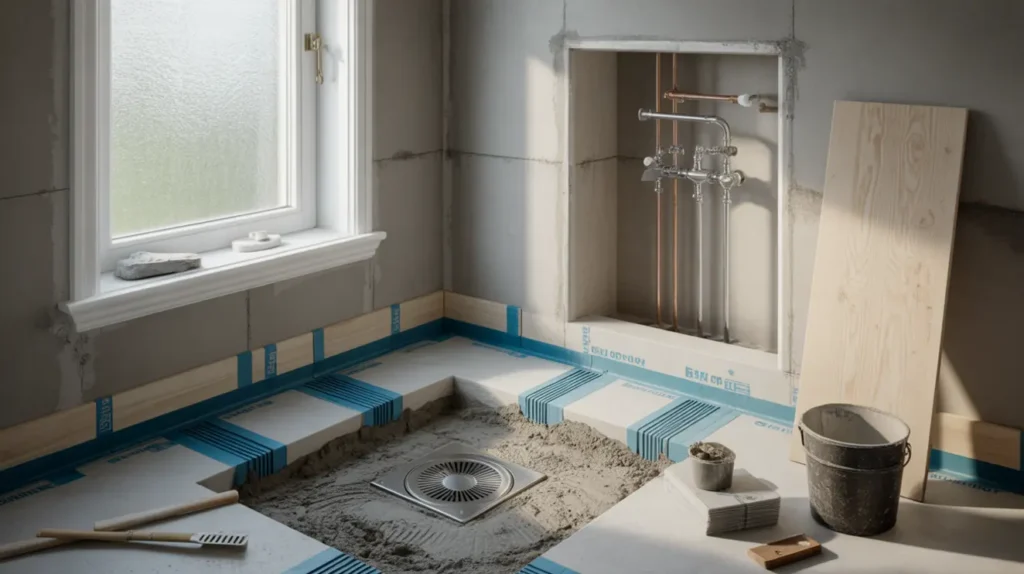 badrumsrenovering i villan t tskikt enligt bbv krav fr n s ker vatten kostnad rot avdrag och vanliga misstag att undvika