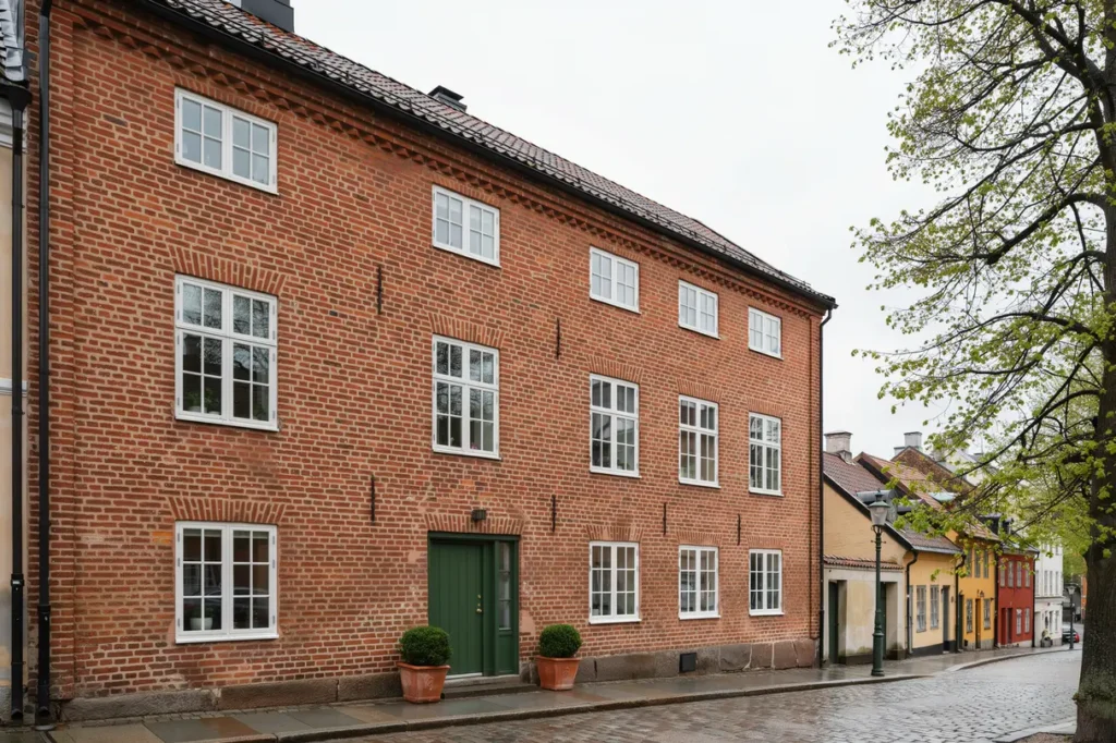fasadrenovering och f nsterbyte p flerbostadshus i haga